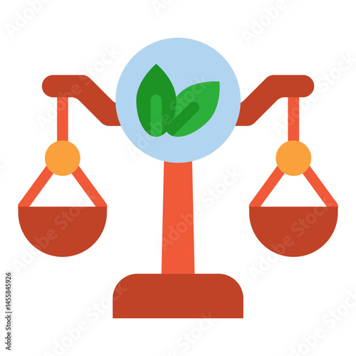 Environmental Law Vector Design Icon Style