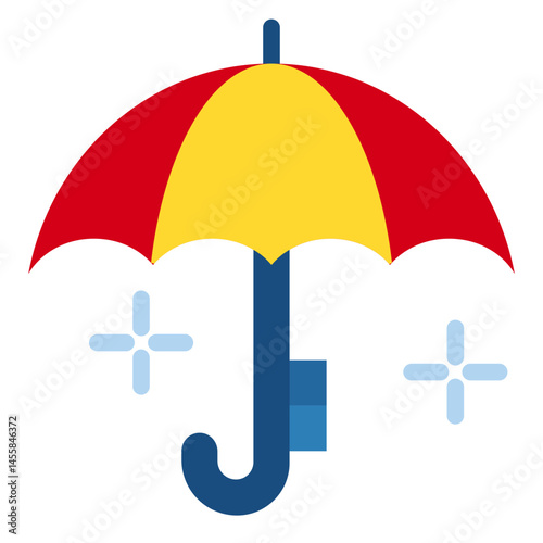 Umbrella Vector Design Icon Style