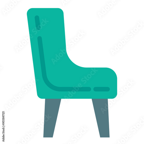 Lounge Chair Vector Design Icon Style