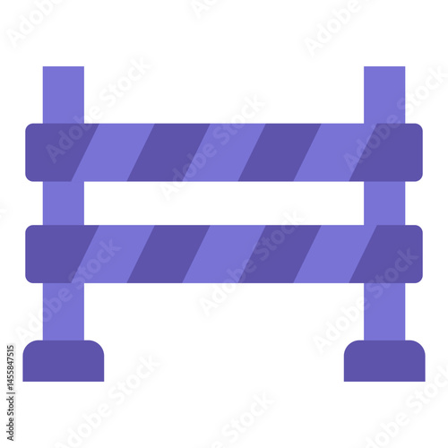 Barrier Vector Design Icon Style