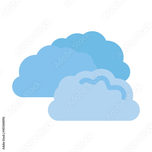 Clouds Vector Design Icon Style
