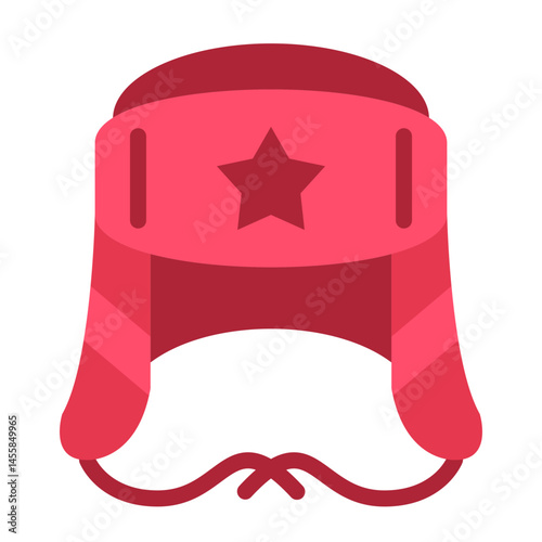 Earflaps Vector Design Icon Style