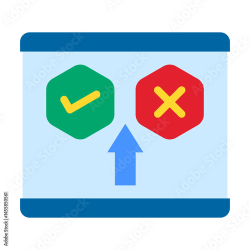 Choice Vector Design Icon Style