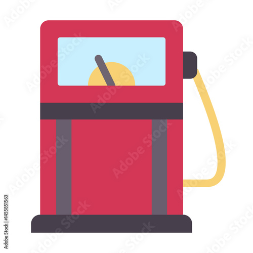 Gas Station Vector Design Icon Style