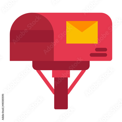 Mailbox Vector Design Icon Style