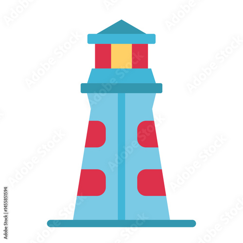 Lighthouse Vector Design Icon Style