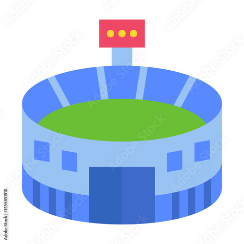 Stadium Vector Design Icon Style