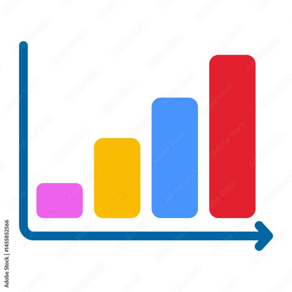 Bar Chart Vector Design Icon Style Bar Chart Vector Design Icon Style
