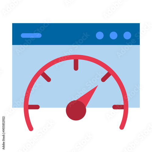 Page Speed Vector Design Icon Style