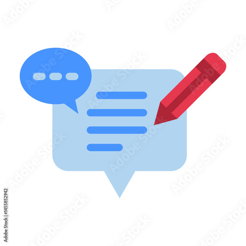 Copywriting Vector Design Icon Style