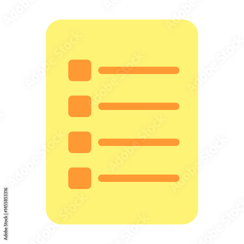 Task List Vector Design Icon Style