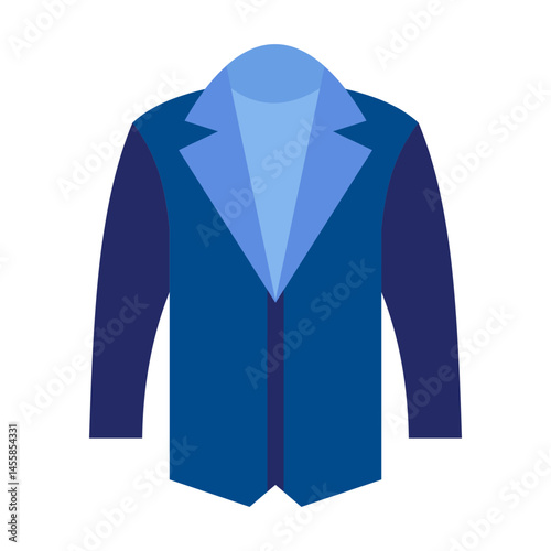 Wedding Men Suit Vector Design Icon Style