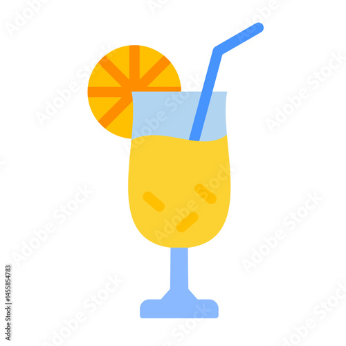 Cocktail Vector Design Icon Style