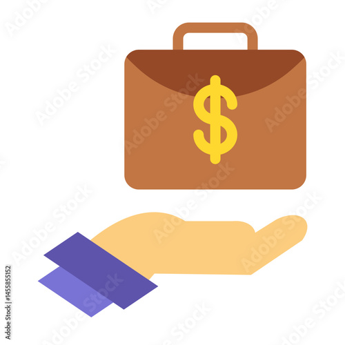 Deposit Vector Design Icon Style