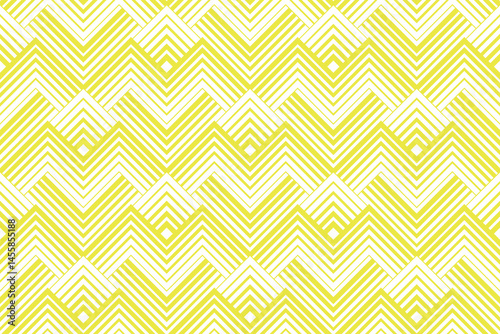 Abstract geometric pattern. A seamless vector background. White and yellow ornament. Graphic modern pattern. Simple lattice graphic design