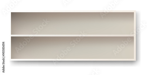 Kitchen cabinets mockup. Vector furniture for design interior. Isolated home workspace equipment. Interior office or living room object