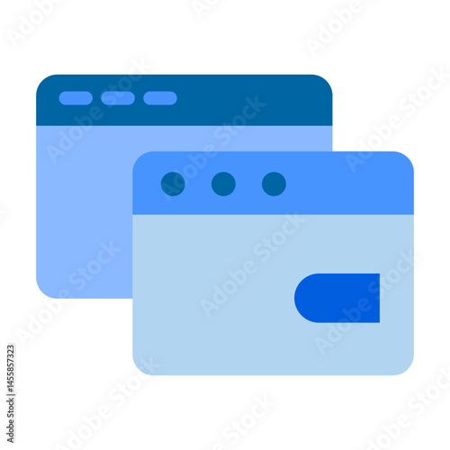 Webpages Vector Design Icon Style