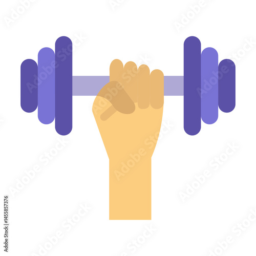Strength Vector Design Icon Style