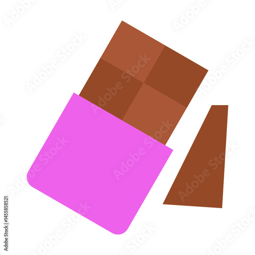 Chocolate Bar Vector Design Icon Style