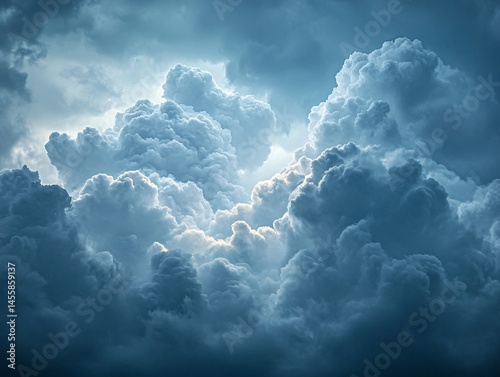 Dramatic Storm Clouds Gathering in the Sky - A Powerful Weather Scene