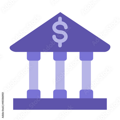 Bank Vector Design Icon Style