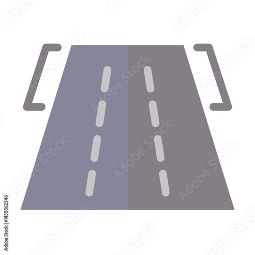 Motorway Vector Design Icon Style