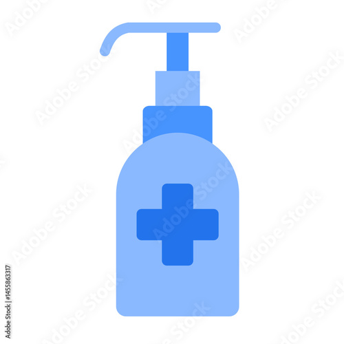 Hand Sanitizer Vector Design Icon Style
