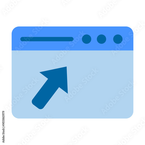 Browser Vector Design Icon Style