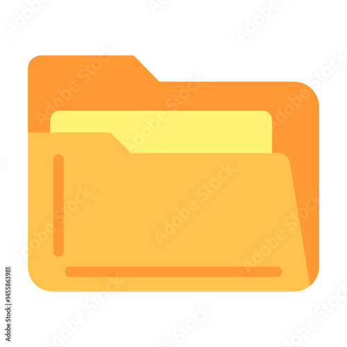 Folder Vector Design Icon Style