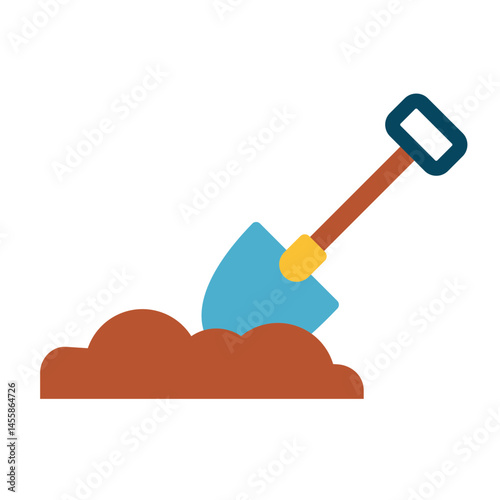 Digging Vector Design Icon Style