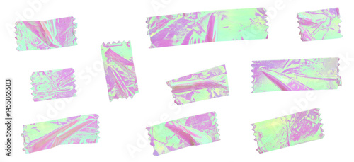 Holographic Tape Arrows and Crosses