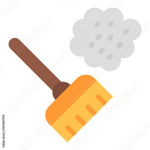 Dusting Vector Design Icon Style