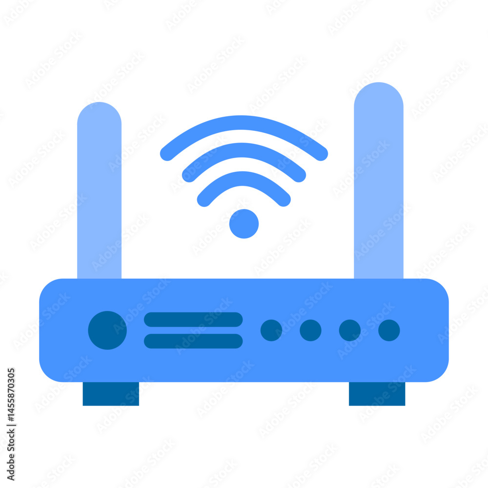 Wifi Router Vector Design Icon Style Wifi Router Vector Design Icon Style