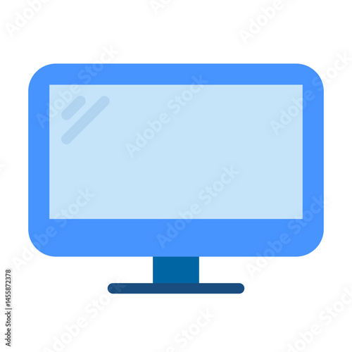 Monitor Vector Design Icon Style