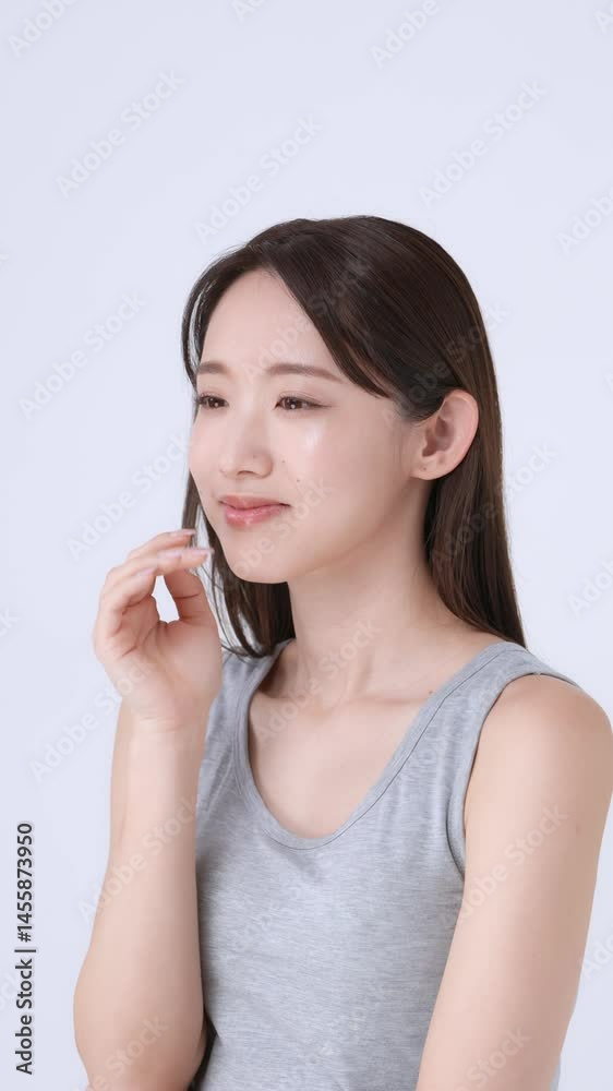 美容 女性 縦動画 美容 女性 縦動画