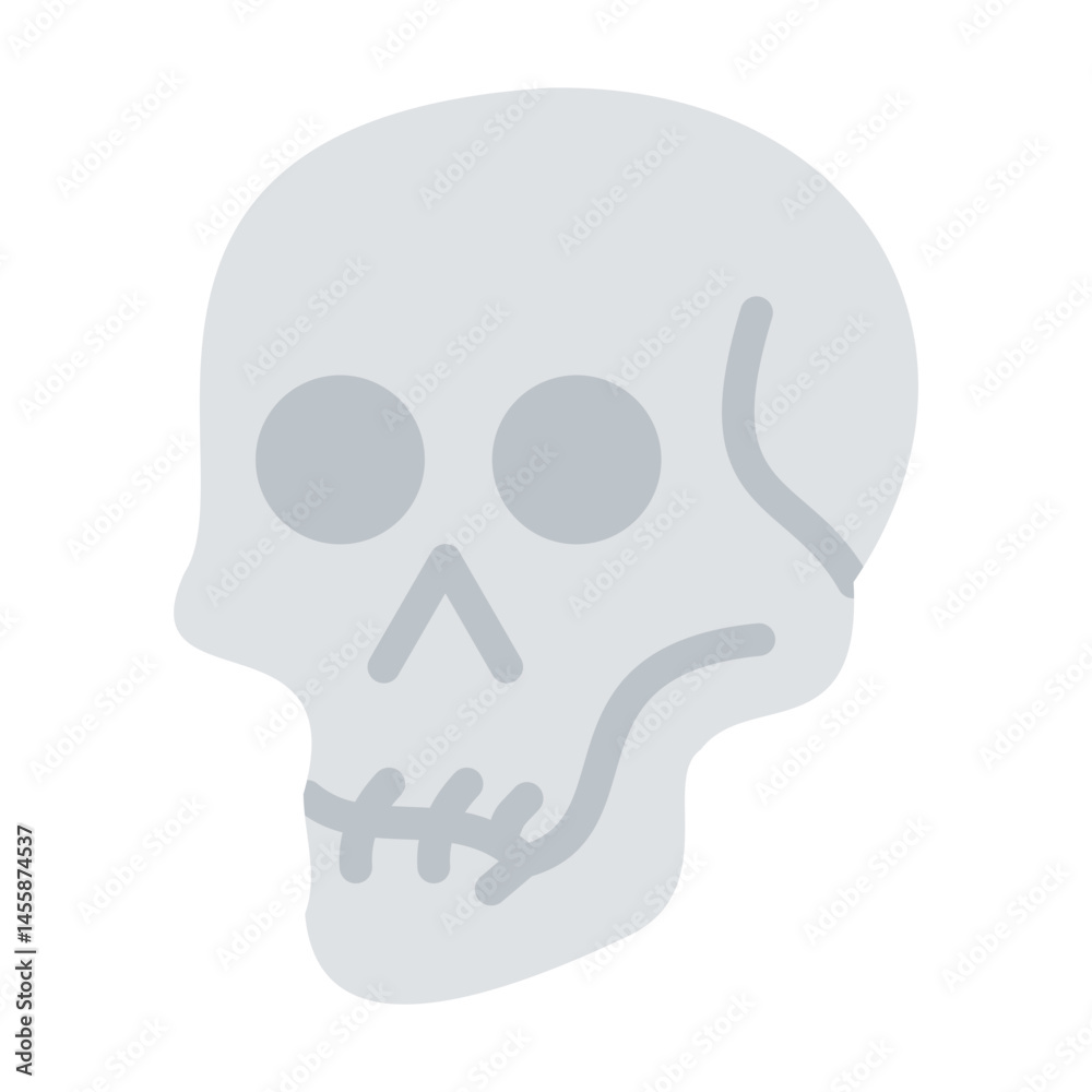Skull Vector Design Icon Style Skull Vector Design Icon Style
