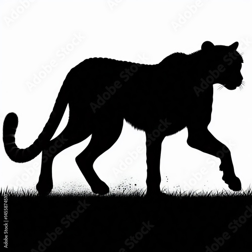 silhouette of animals