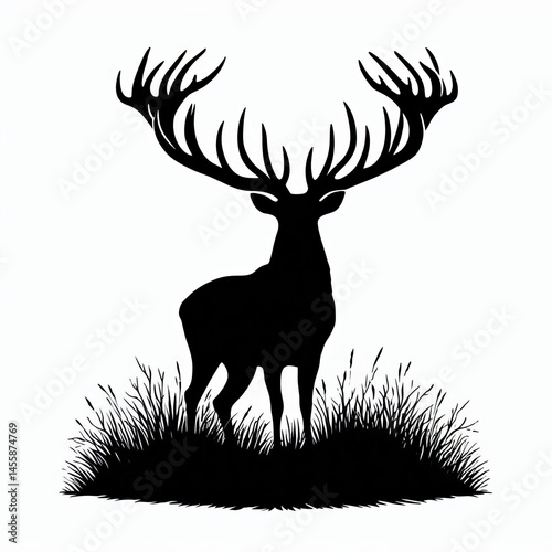 silhouette of animals