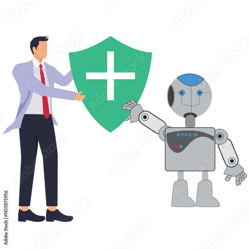 Healthcare Robot and Human doctors
