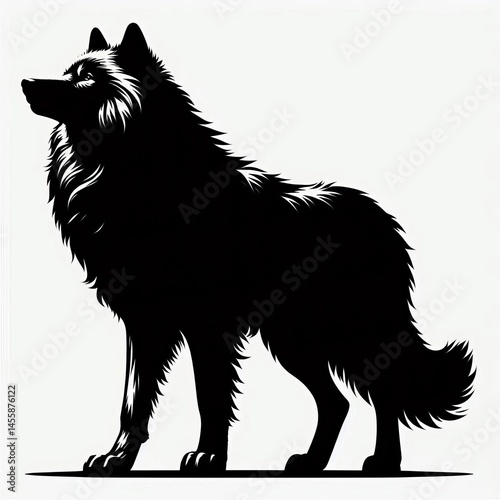 silhouette of animals