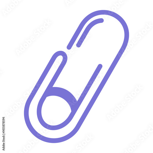 Paperclip Vector Design Icon Style
