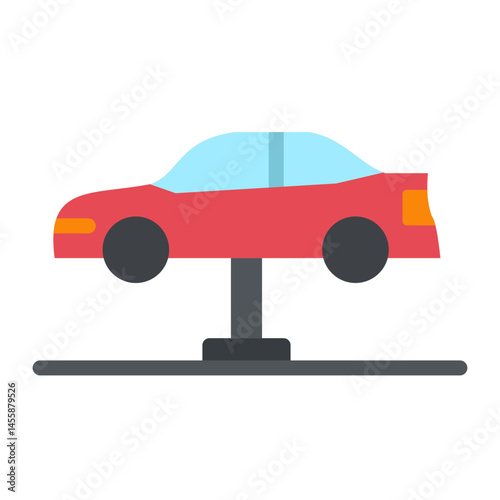 Car Lift Vector Design Icon Style