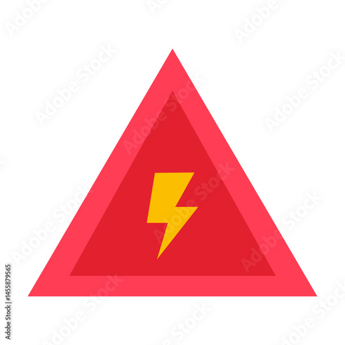 Danger Sign Vector Design Icon Style