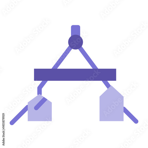 Steelyard Vector Design Icon Style