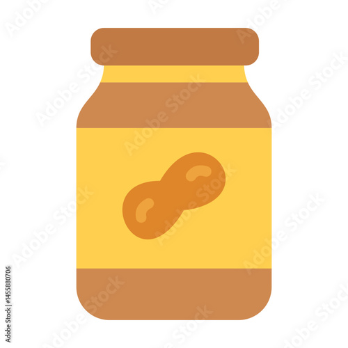 Peanut Butter Vector Design Icon Style