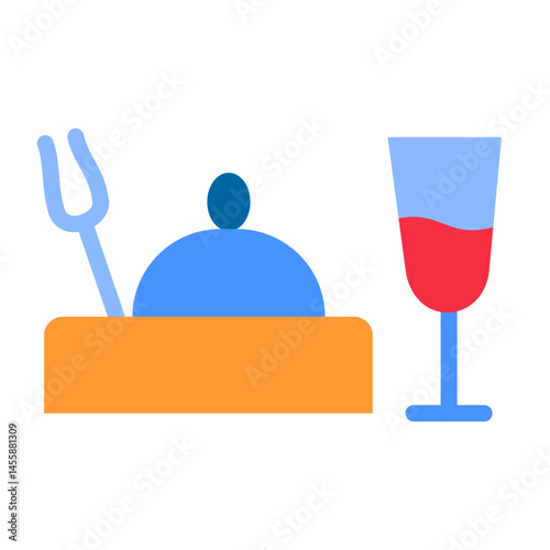 Dinner Vector Design Icon Style