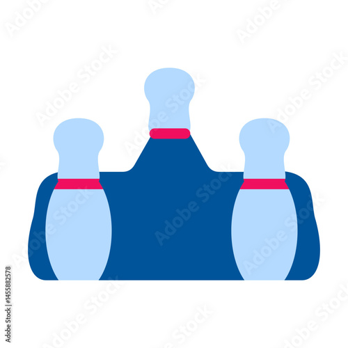 Bowling Vector Design Icon Style