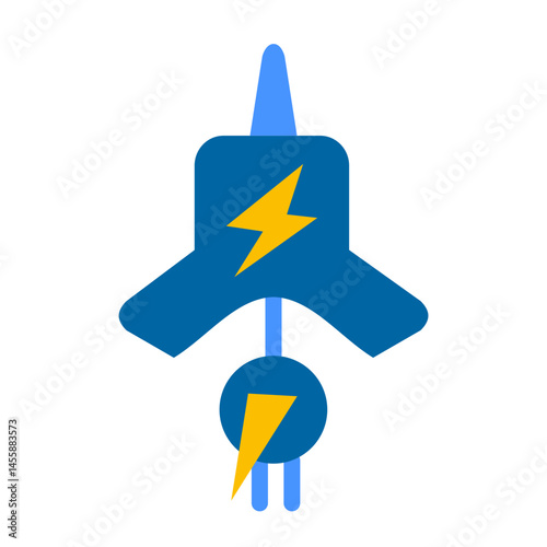 Energy Vector Design Icon Style