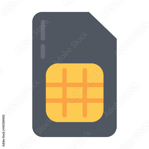 Sim Card Vector Design Icon Style