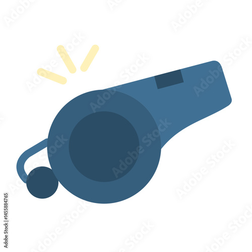Whistle Vector Design Icon Style